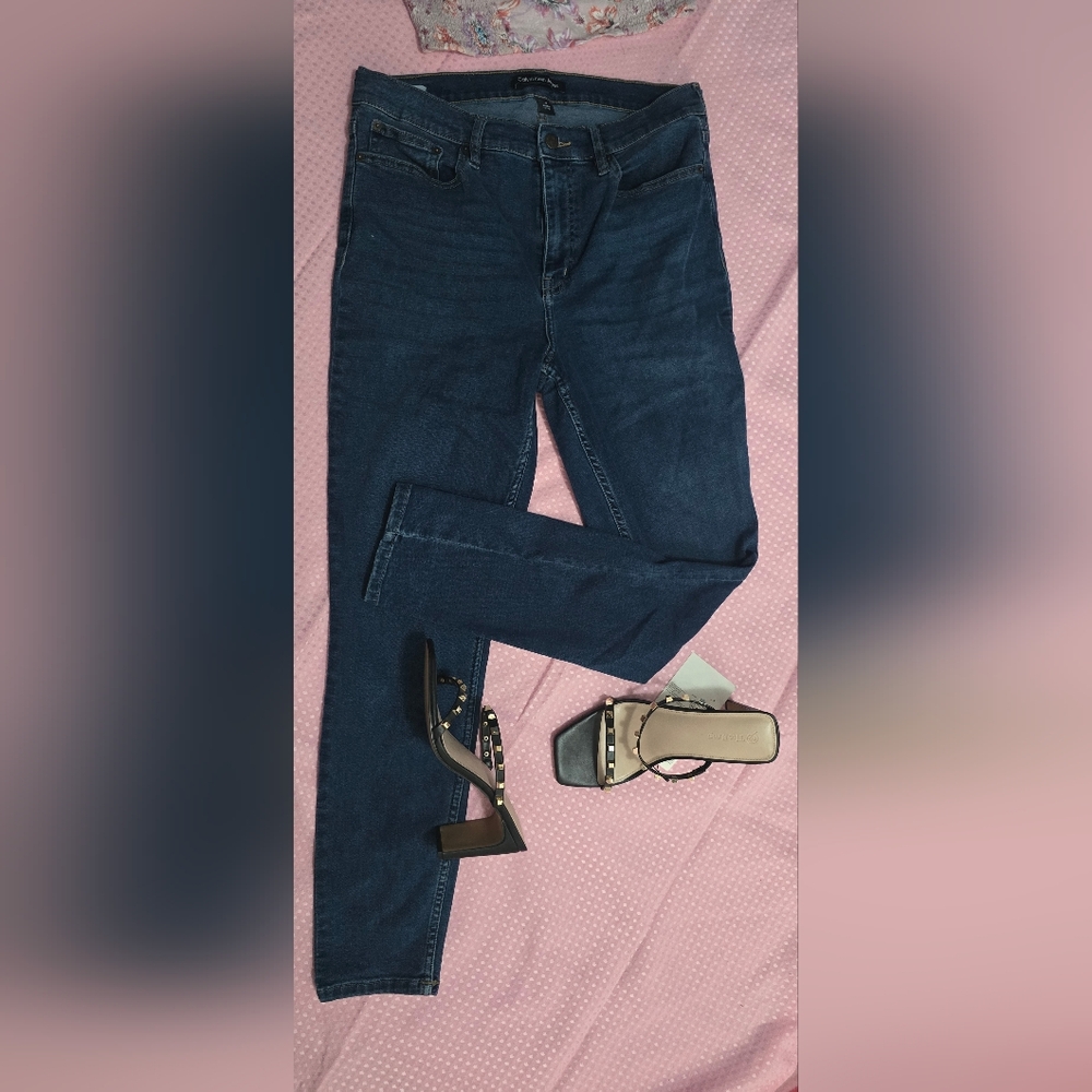 Calvin Klein Jeans Women's Deep Blue Skinny Jeans